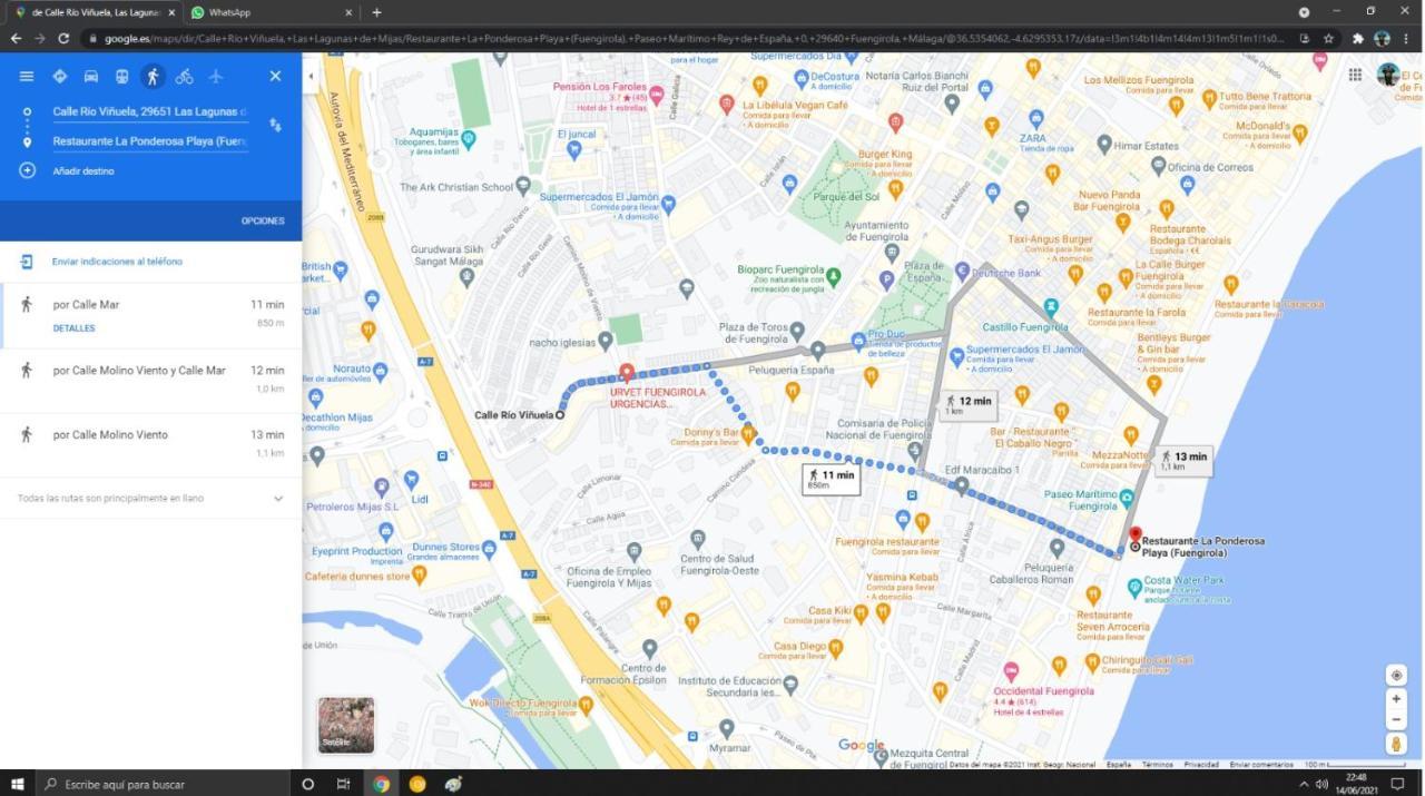 פואנגירולה Apartamento Vinuela מראה חיצוני תמונה